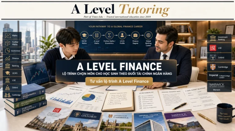 A Level Finance: Lộ Trình Chọn Môn Cho Ngành Tài Chính