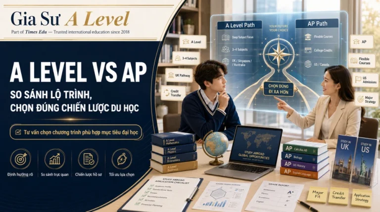 A Level vs AP: So Sánh Chi Tiết Hai Chương Trình Quốc Tế