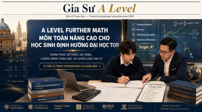 A Level Further Mathematics: Có cần thiết không?