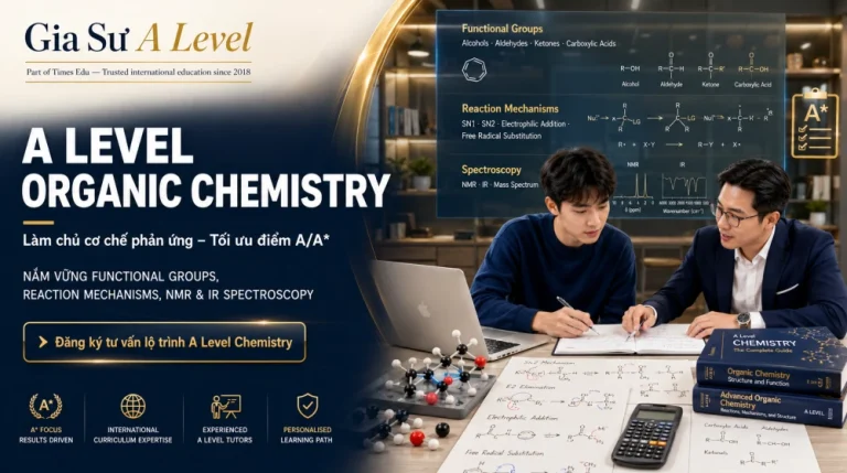 A Level Organic Chemistry: Bí Quyết Học Hóa Hữu Cơ Đạt A*
