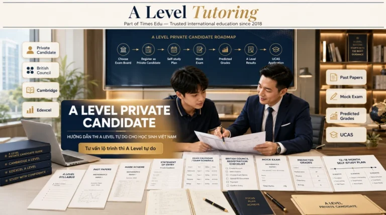 A Level Private Candidate: Hướng Dẫn Thi A Level Tự Do Từ A-Z