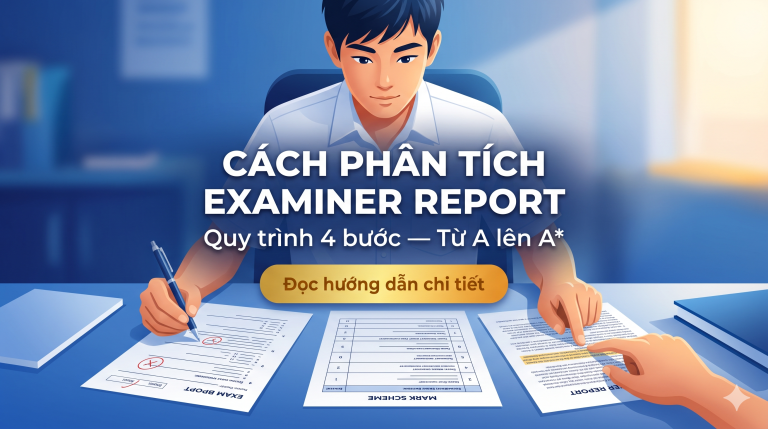 Cách Phân Tích Examiner Report A Level Để Nâng Điểm Từ A Lên A*