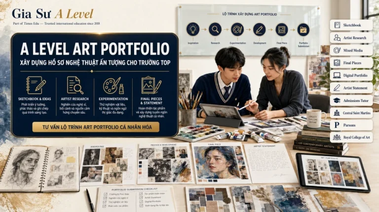 A Level Art Portfolio: Cách Xây Dựng Hồ Sơ Nghệ Thuật Ấn Tượng