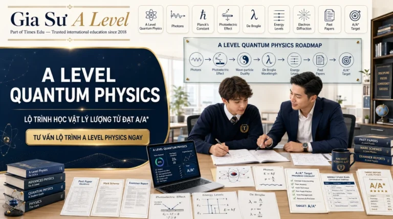A Level Quantum Physics: Lộ Trình Học Và Cách Đạt A/A*